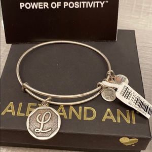 Alex and Ani “L” Bracelet